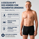 Boxer UltraDry - Cueca Reutilizável Ultra Absorvente